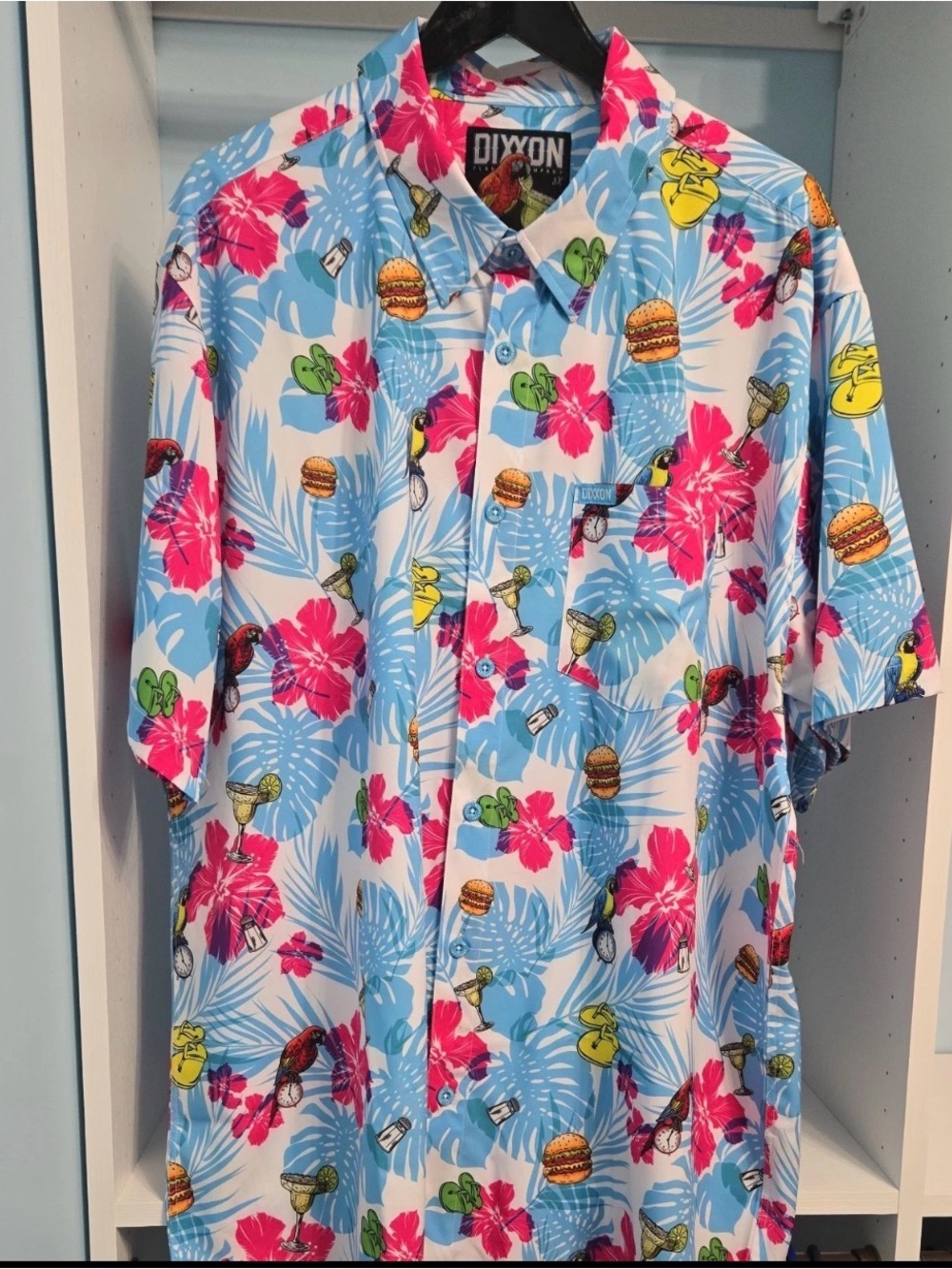 DIXXON Party Shirt Latitudes - Tropical Button-Down